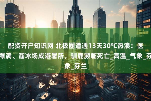 配资开户知识网 北极圈遭遇13天30℃热浪：医院爆满、溜冰场成避暑所，驯鹿濒临死亡_高温_气象_芬兰